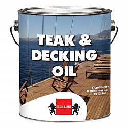 TEAK & DECKING OIL 0,75Lt BERLING