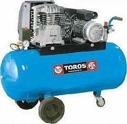 ΑΕΡΟΣΥΜΠΙΕΣΤΗΣ  N3-100C-3M  ΜΕ ΙΜΑΝΤΑ ΒLUE SERIES 100lt -3HP 220V TOROS