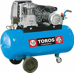 ΑΕΡΟΣΥΜΠΙΕΣΤΗΣ N3-150C-3M ΜΕ ΙΜΑΝΤΑ ΒLUE SERIES 150lt -3HP 220V TOROS  