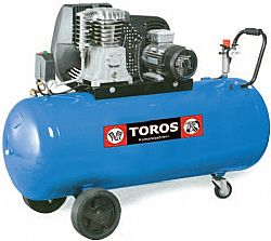 ΑΕΡΟΣΥΜΠΙΕΣΤΗΣ N3-200C-3T ΜΕ ΙΜΑΝΤΑ 200Lt-3HP 400V TOROS