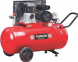 ΑΕΡΟΣΥΜΠΙΕΣΤΗΣ ΜΕ ΙΜΑΝΤΑ 90Lt-3HP MK 103-90-3 400V TOROS 