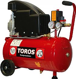 ΑΕΡΟΣΥΜΠΙΕΣΤΗΣ ΜΟΝΟΜΠΛΟΚ 24Lt-2HP  EM24/2 TOROS
