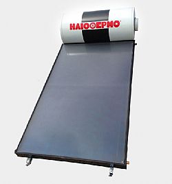 ΗΛΙΟΘΕΡΜΟ ECO 200Lt ΤΡΙΠΛΗΣ ΕΝΕΡΓΕΙΑΣ ΜΕ 2 ΕΠΙΛΕΚΤΙΚΟΥΣ ΣΥΛΛΕΚΤΕΣ 1,50m²