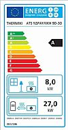 ΣΟΜΠΑ ΞΥΛΟΥ ΚΑΛΟΡΙΦΕΡ ΜΕ ΦΟΥΡΝΟ 35kw ATS HYDRO MASINA 90-30 THERMIKI