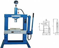 ΥΔΡΑΥΛΙΚΗ ΠΡΕΣΑ ΠΑΓΚΟΥ 10ton - EXPRESS 