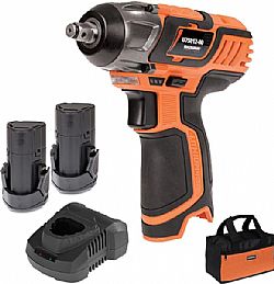 ΜΠΟΥΛΟΝΟΚΛΕΙΔΟ ΜΠΑΤΑΡΙΑΣ ΜΙΝΙ ΣΕΤ 12V 2x2Ah 3/8 U75012-22S KRAUSMANN