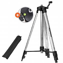 ΤΡΙΠΟΔΟ ΑΛΟΥΜΙΝΙΟΥ 5/8” ΤΗΛΕΣΚΟΠΙΚΟ 52CM ΕΩΣ 150CM (ΓΙΑ ΛΕΙΖΕΡ 2100) 2170 KRAUSMANN 