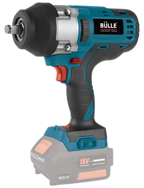 ΜΠΟΥΛΟΝΟΚΛΕΙΔΟ ΜΠΑΤΑΡΙΑΣ BRUSHLESS 18V 1000Νm (SOLO) BULLE 633328