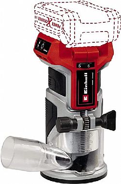 ΡΟΥΤΕΡ ΠΕΡΙΘΩΡΙΩΝ ΜΠΑΤΑΡΙΑΣ 18V  ΜΕΓ.ΒΥΘΙΣΗ 40mm TP-ET 18 Li BRUSHLESS - SOLO EINHELL 4350412