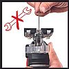 ΣΕΓΑ ΜΠΑΤΑΡΙΑΣ 18V ΒΑΘΟΣ ΚΟΠΗΣ 135/20/10 TP-JS 18/135 Li BRUSHLESS - SOLO EINHELL 4321260 