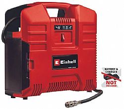 ΑΕΡΟΣΥΜΠΙΕΣΤΗΣ ΑΥΤΟΚΙΝΗΤΟΥ MΠΑΤΑΡΙΑΣ (ΔΙΧΩΣ ΛΑΔΙ) 2x18V 130L/min TE-AC 36/8 Li OF SET-SOLO EINHELL 4020440