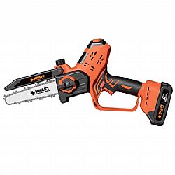 ΚΛΑΔΕΥΤΙΚΟ ΑΛΥΣΟΠΡΙΟΝΟ ΜΠΑΤΑΡΙΑΣ 21 Volt 2x2.0Ah (Li-ion) ΛΑΜΑ 150mm ΟΘΟΝΗ LCD KRAFT 691139 