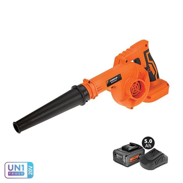 ΦΥΣΗΤΗΡΑΣ-ΑΝΑΡΡΟΦΗΤΗΡΑΣ ΣΚΟΝΗΣ ΜΠΑΤΑΡΙΑΣ 20V 16000rpm 1x5.0Ah U38020-15S KRAUSMANN