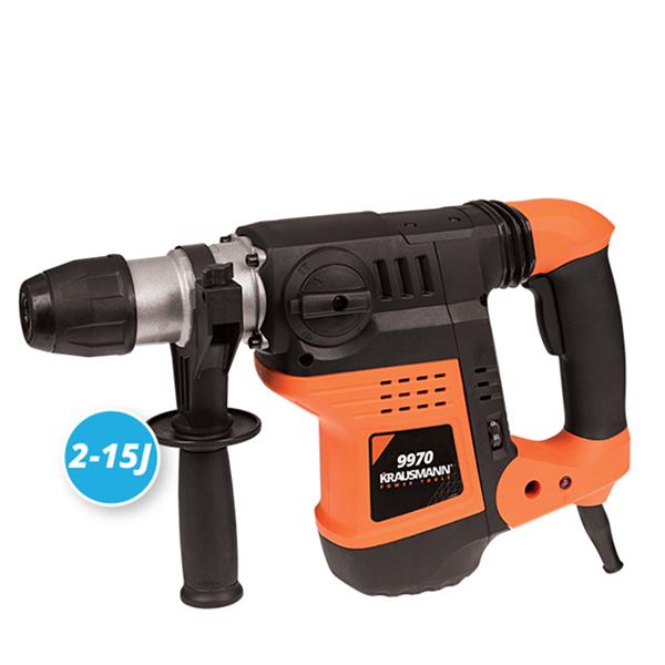 ΠΙΣΤΟΛΕΤΟ ΠΕΡΙΣΤΡΟΦΙΚΟ SDS-MAX 1500W 15Joule 9970 KRAUSMANN