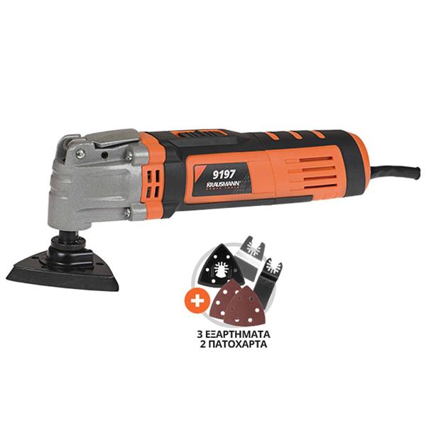 ΠΟΛΥΕΡΓΑΛΕΙΟ MULTI ΞΥΣΤΡΑ-ΤΡΙΒΕΙΟ-ΚΟΦΤΗΣ 400W 22000min-1 9197 KRAUSMANN