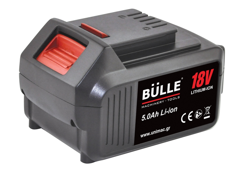 ΜΠΑΤΑΡΙΑ LI-ION 18V 5,0ΑΗ BULLE 642028