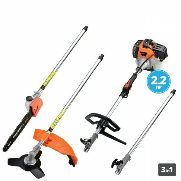 ΠΟΛΥΜΗΧΗΧΑΝΗΜΑ ΒΕΝΖΙΝΗΣ 52cc 2.2Hp + ΧΟΡΤΟΚΟΠΤΙΚΟ + ΚΟΝΤΑΡΟΠΡΙΟΝΟ + ΠΡΟΕΚΤΑΣΗ 3250-40 KRAUSMANN