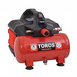 ΑΕΡΟΣΥΜΠΙΕΣΤΗΣ OIL-FREE SILENT 6Lt 1HP TOROS 602046