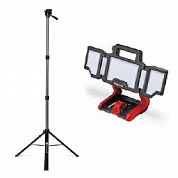 ΠΡΟΒΟΛΕΑΣ ΜΠΑΤΑΡΙΑΣ ΜΕ ΤΡΙΠΟΔΟ 18V 3000lm 10m TP-CL 18/3000 Li Set - Solo EINHELL 4514170