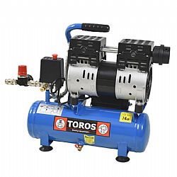 ΑΕΡΟΣΥΜΠΙΕΣΤΗΣ OILFREE ΧΑΜΗΛΟΥ ΘΟΡΥΒΟΥ (SILENT) 6Lt 1,0Hp TOROS 602086 
