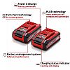 ΜΠΑΤΑΡΙΕΣ 2x4,0Ah Power X-Change Plus Twin Pack EINHELL 4511629