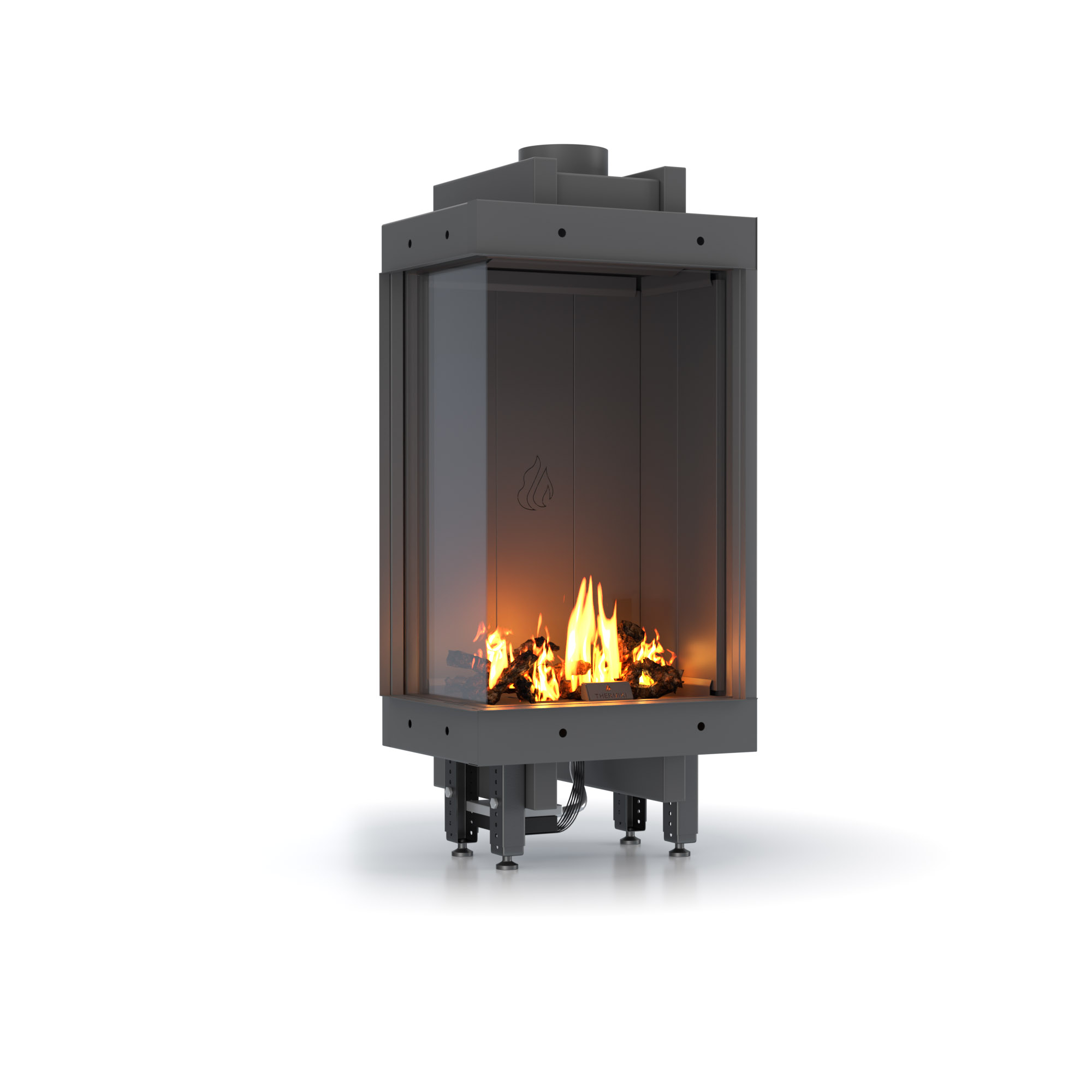 ΤΖΑΚΙ ΑΕΡΙΟΥ 3.9 - 6.0kw GAS STANDING CORNER THERMIKI