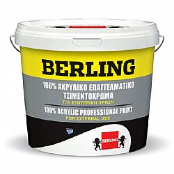 100% ΑΚΡΥΛΙΚΟ ΕΠΑΓΓΕΛΜΑΤΙΚΟ ΓΙΑ ΕΛΕΝΙΤ ΓΚΡΙ 1194 9Lt BERLING